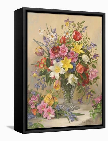 Ab/295 Mid Spring Glory-Albert Williams-Framed Stretched Canvas