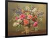 AB/297 An Arrangement of June Flowers-Albert Williams-Framed Giclee Print