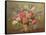 AB/297 An Arrangement of June Flowers-Albert Williams-Framed Stretched Canvas