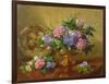 AB2112 Hydrangeas and Lilacs-Albert Williams-Framed Giclee Print