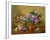 AB2112 Hydrangeas and Lilacs-Albert Williams-Framed Giclee Print