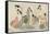Abalone Divers, 1797-1798-Kitagawa Utamaro-Framed Stretched Canvas