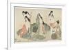 Abalone Divers, 1797-1798-Kitagawa Utamaro-Framed Giclee Print