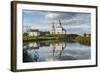 Abandonded Church Reflecting in the Kamenka River in the UNESCO World Heritage Site-Michael Runkel-Framed Photographic Print