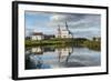 Abandonded Church Reflecting in the Kamenka River in the UNESCO World Heritage Site-Michael Runkel-Framed Photographic Print