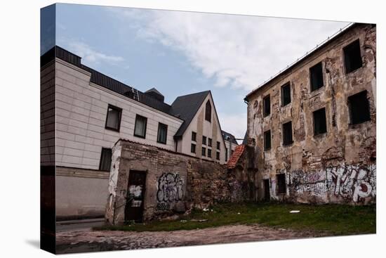 Abandoned and Ruined Buildings-dabldy-Stretched Canvas