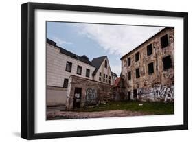 Abandoned and Ruined Buildings-dabldy-Framed Photographic Print