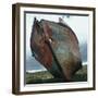 Abandoned Boat Hull-null-Framed Photographic Print