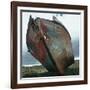 Abandoned Boat Hull-null-Framed Photographic Print