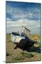 Abandoned Boat on Shore Dungeness, Kent-null-Mounted Photographic Print