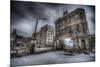 Abandoned Building in Winter-Nathan Wright-Mounted Photographic Print