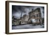 Abandoned Building in Winter-Nathan Wright-Framed Photographic Print