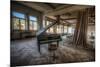 Abandoned Building Interior-Nathan Wright-Mounted Photographic Print