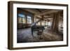 Abandoned Building Interior-Nathan Wright-Framed Photographic Print