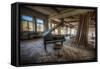 Abandoned Building Interior-Nathan Wright-Framed Stretched Canvas