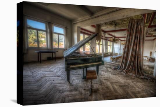 Abandoned Building Interior-Nathan Wright-Stretched Canvas