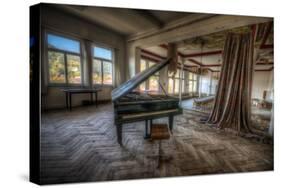 Abandoned Building Interior-Nathan Wright-Stretched Canvas