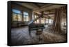 Abandoned Building Interior-Nathan Wright-Framed Stretched Canvas