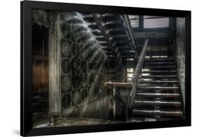 Abandoned Building Interior-Nathan Wright-Framed Photographic Print