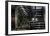 Abandoned Building Interior-Nathan Wright-Framed Photographic Print