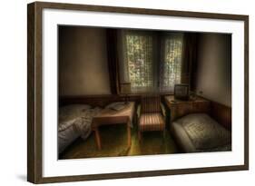 Abandoned Building Interior-Nathan Wright-Framed Photographic Print