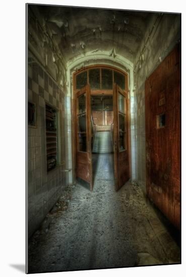 Abandoned Building Interior-Nathan Wright-Mounted Photographic Print