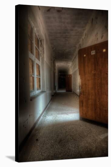 Abandoned Building Interior-Nathan Wright-Stretched Canvas