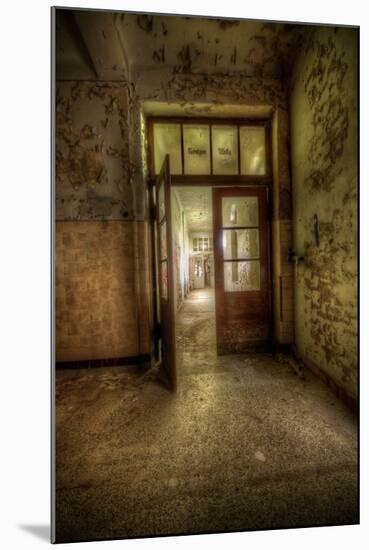 Abandoned Building Interior-Nathan Wright-Mounted Photographic Print