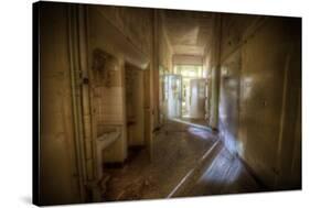 Abandoned Building Interior-Nathan Wright-Stretched Canvas