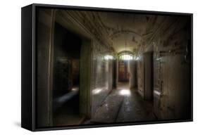 Abandoned Building Interior-Nathan Wright-Framed Stretched Canvas