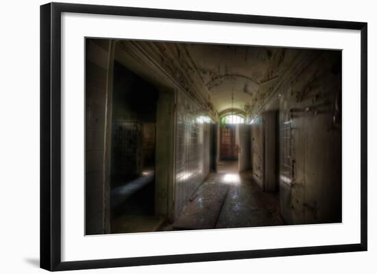 Abandoned Building Interior-Nathan Wright-Framed Photographic Print