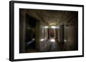 Abandoned Building Interior-Nathan Wright-Framed Photographic Print