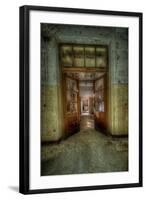 Abandoned Building Interior-Nathan Wright-Framed Photographic Print