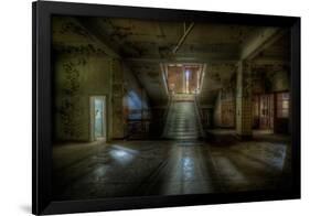 Abandoned Building Interior-Nathan Wright-Framed Photographic Print