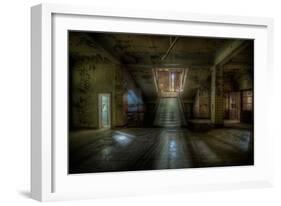 Abandoned Building Interior-Nathan Wright-Framed Photographic Print