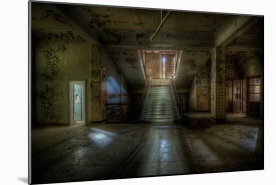 Abandoned Building Interior-Nathan Wright-Mounted Photographic Print