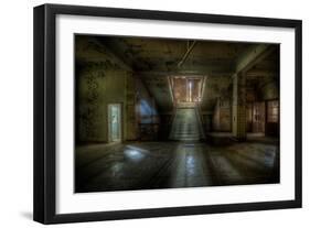 Abandoned Building Interior-Nathan Wright-Framed Premium Photographic Print