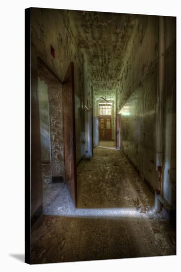 Abandoned Building Interior-Nathan Wright-Stretched Canvas