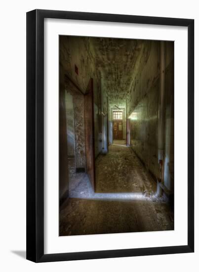 Abandoned Building Interior-Nathan Wright-Framed Photographic Print