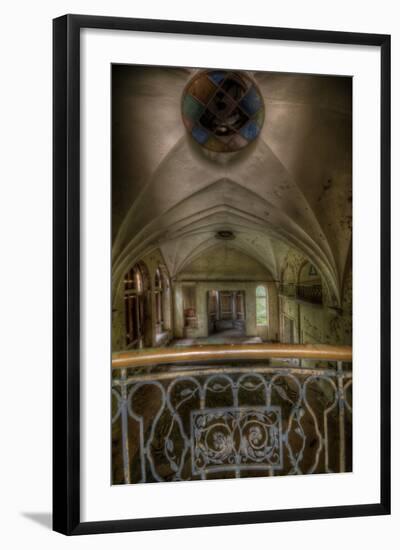 Abandoned Building Interior-Nathan Wright-Framed Photographic Print