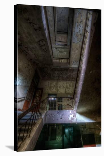 Abandoned Building Interior-Nathan Wright-Stretched Canvas