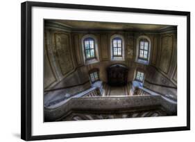 Abandoned Building Interior-Nathan Wright-Framed Photographic Print