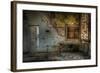 Abandoned Building Interior-Nathan Wright-Framed Photographic Print