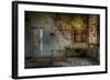 Abandoned Building Interior-Nathan Wright-Framed Photographic Print