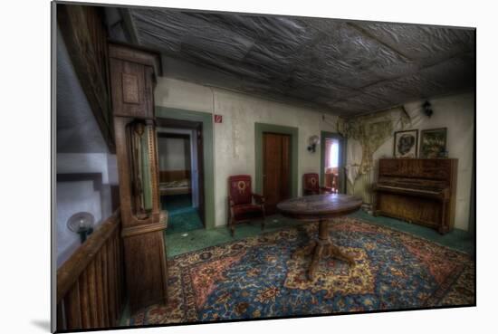 Abandoned Building Interior-Nathan Wright-Mounted Photographic Print