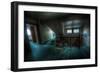 Abandoned Building Interior-Nathan Wright-Framed Photographic Print