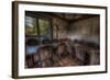 Abandoned Building Interior-Nathan Wright-Framed Photographic Print