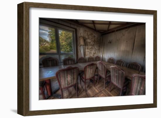 Abandoned Building Interior-Nathan Wright-Framed Photographic Print