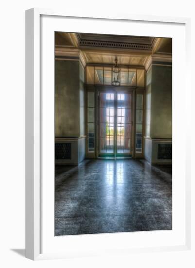 Abandoned Building Interior-Nathan Wright-Framed Photographic Print