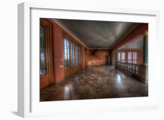 Abandoned Building Interior-Nathan Wright-Framed Photographic Print